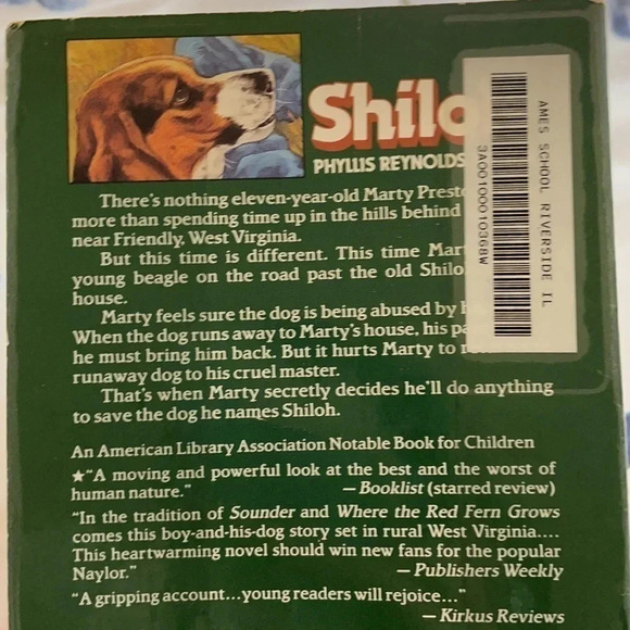 Shiloh Phyllis Naylor Book 1991 Published GUC - Picture 3 of 4